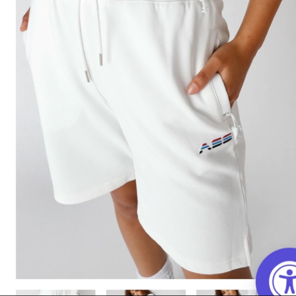 NWT Adam Selman Sport Hi-Rise Sweatshort - Picture 3 of 8